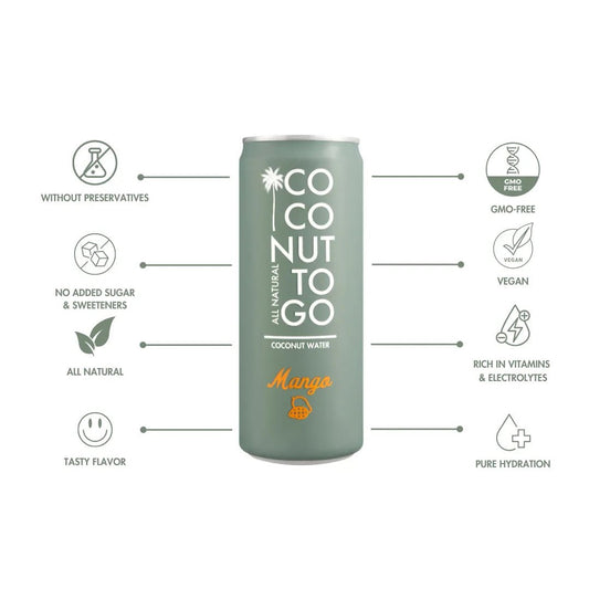 COCONUT WATER + MANGO - Anania's Shop