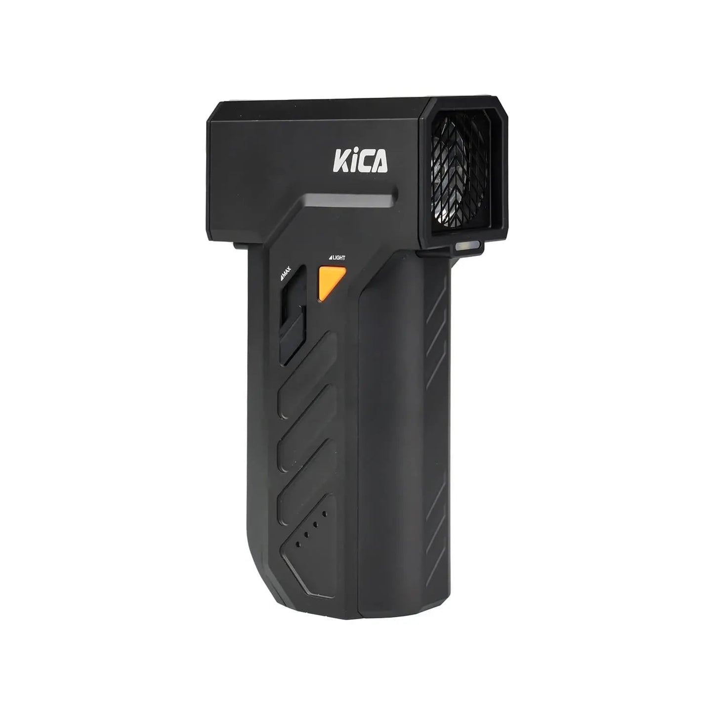 KiCA Jet Fan Ultra – kabelloser Druckluftreiniger, 48 m/s Turbo, 4 Aufsätze