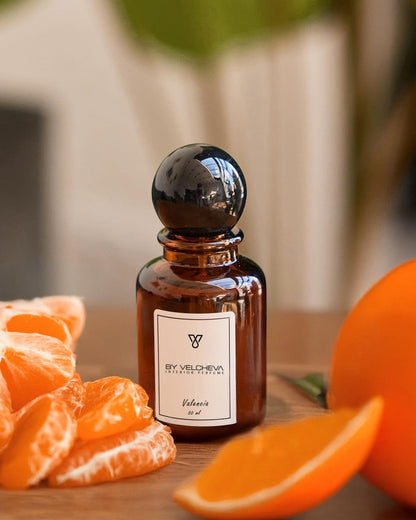 By Velcheva Raumduft Spray Valencia – 50 ml, Zitrus, Jasmin & Moschus - Anania's Shop