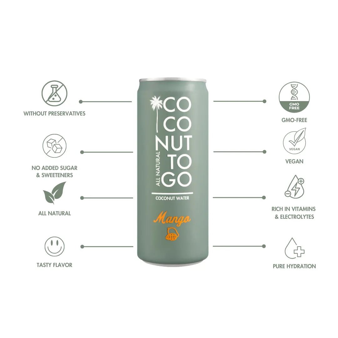 COCONUT WATER + MANGO - Anania's Shop