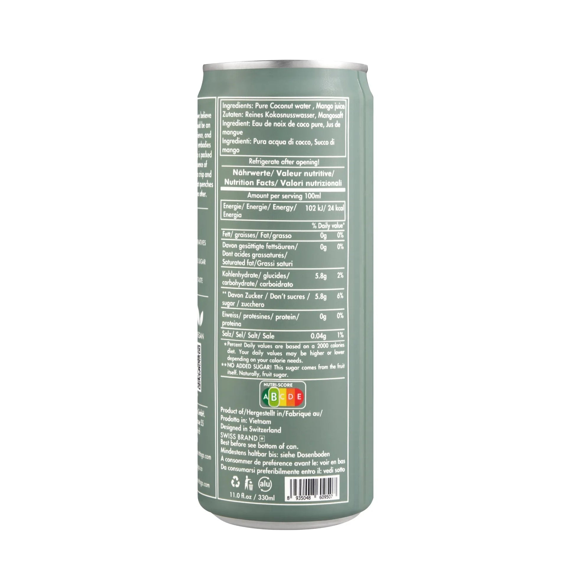 COCONUT WATER + MANGO - Anania's Shop