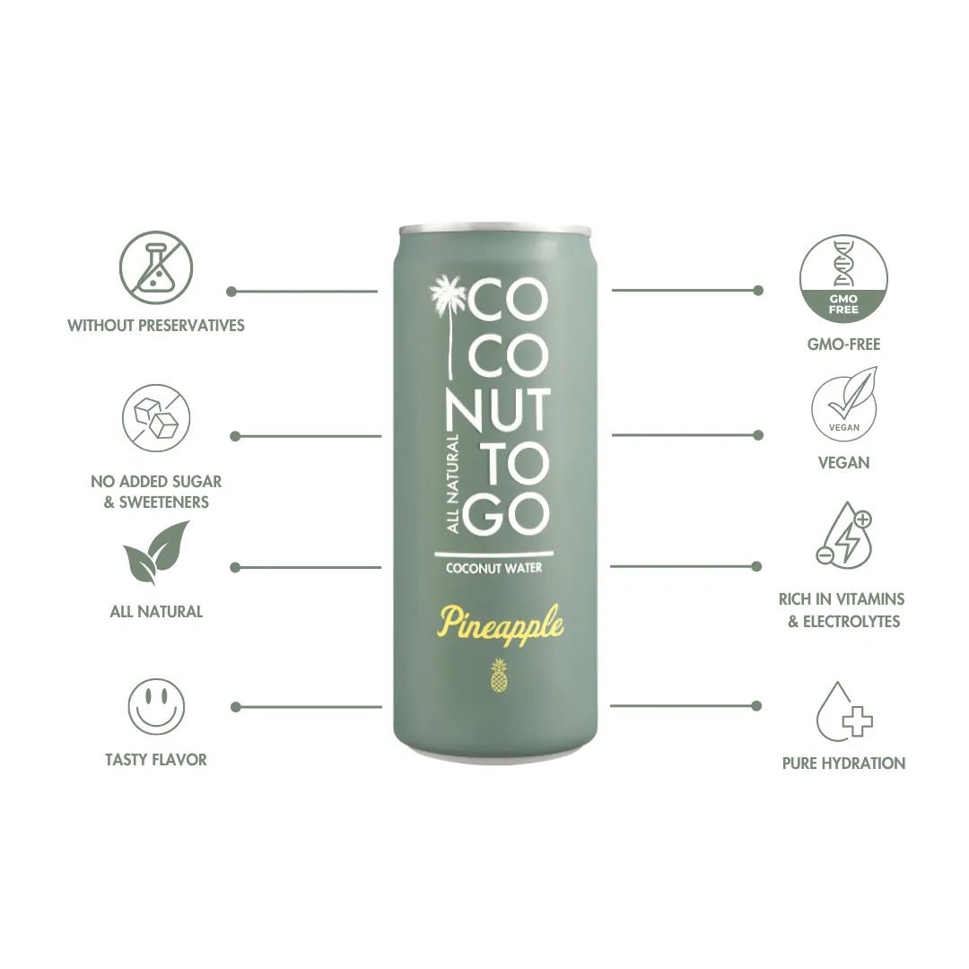 COCONUT WATER + PINEAPPLE - Anania's Shop