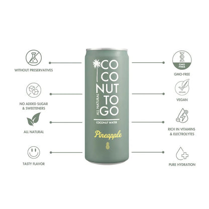 COCONUT WATER + PINEAPPLE - Anania's Shop
