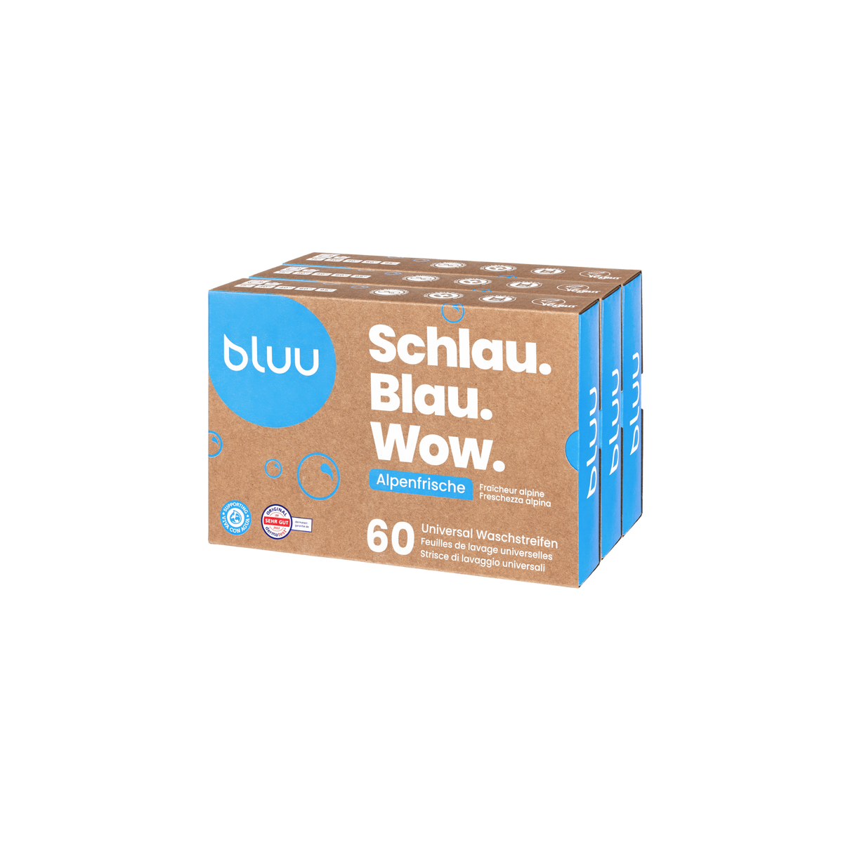 bluu Waschstreifen